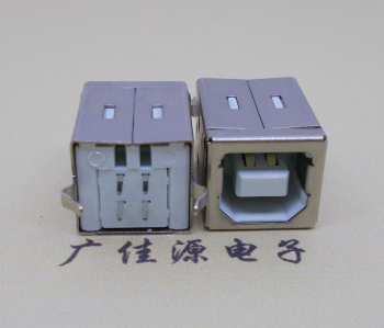 USB BF180度母座 打印机接口 立式直插带赛