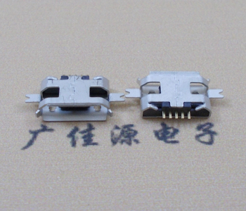 MICRO USB 5P接口 沉板1.2贴片 卷边母座
