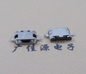 武清MICRO USB B型口 两脚SMT沉板0.7/1.0/1.6直边