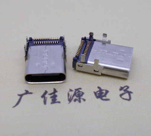 板上型Type-C24P母座双排SMT贴片连接器