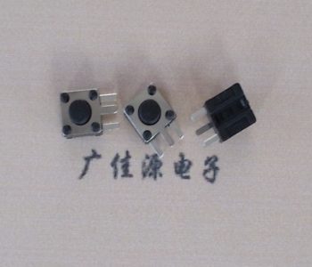 青浦4.5X4.5x3.8侧边三脚插进口弹片不锈钢按键开关