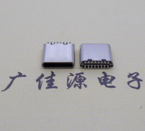 丰南侧边铆合立贴直边type-c16p公头长7.2mm