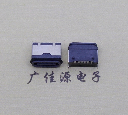 防水type-c立贴母座