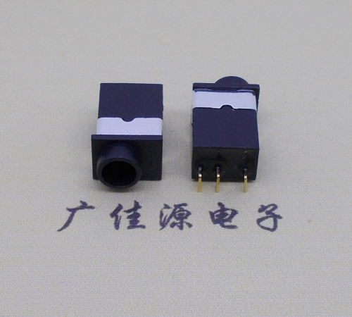 朝阳PJ-2030防水耳机插座 铜材质铜针2.5/3.5音频插口