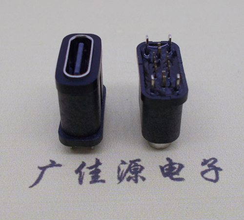 type-c16pin防水母座,防水等级IPX7高度系列6.8/7.30/7.60/8.20/10.0/10.5/15.0