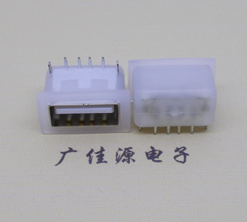 防水靖边usb连接器